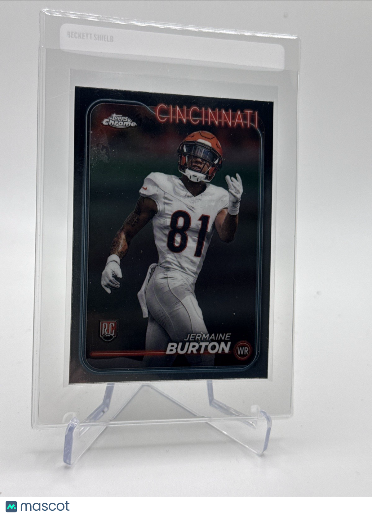 2024 Topps Chrome Jermaine Burton Rookie Football Card #240 Mint FREE SHIPPING
