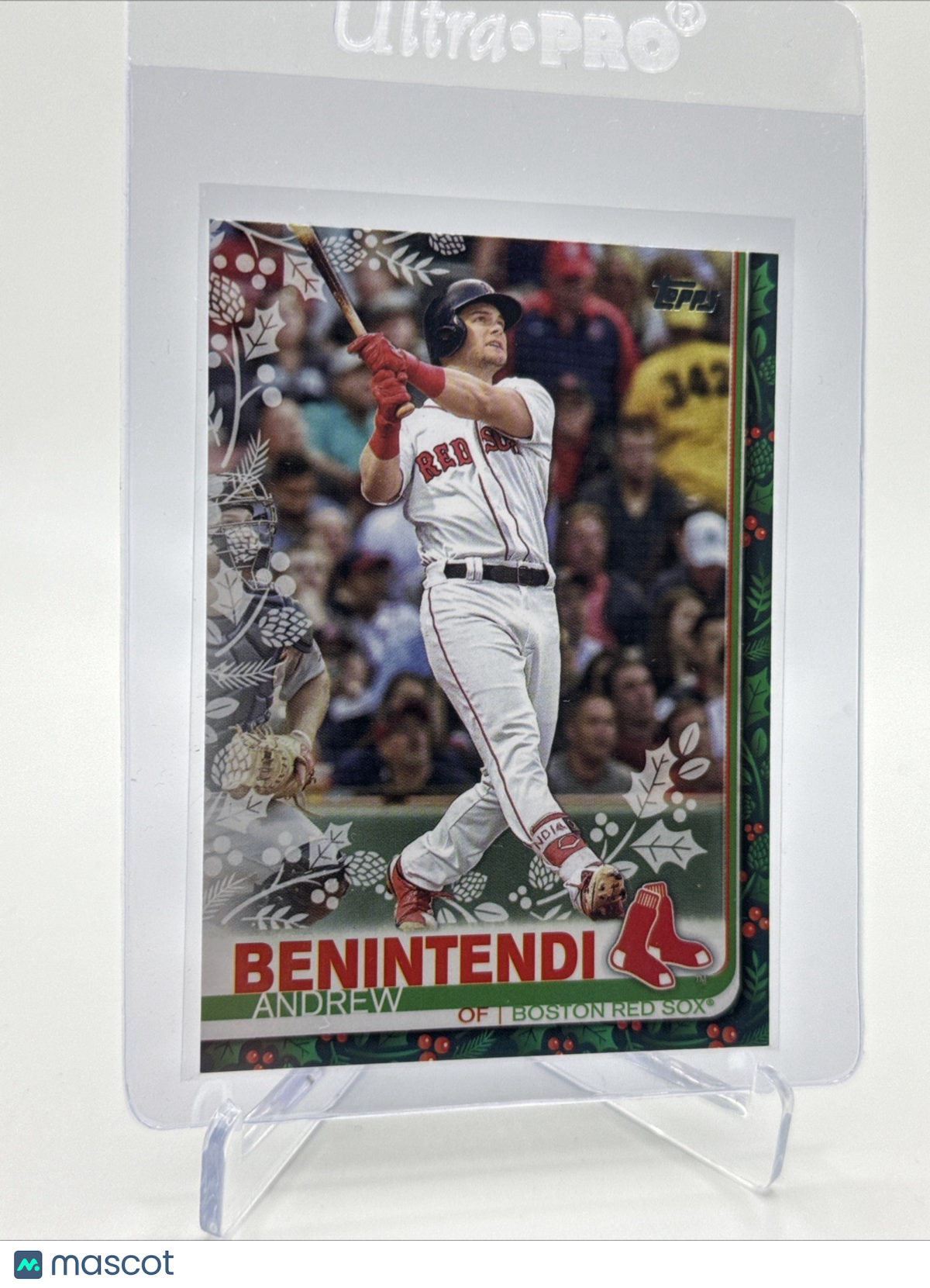 2019 Topps HOLIDAY Andrew Benintendi Baseball Card #HW122 Mint FREE SHIPPING