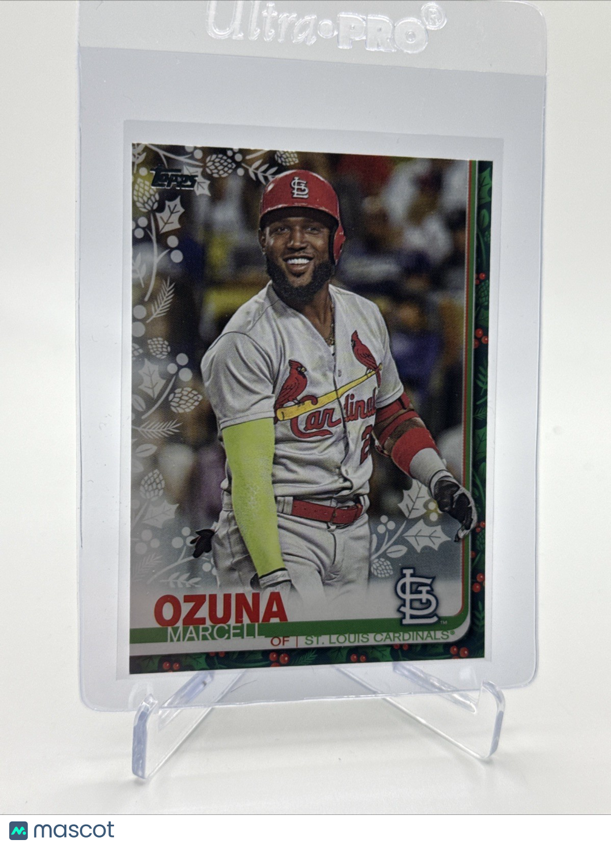 2019 Topps HOLIDAY Marcell Ozuna Baseball Card #HW194 Mint FREE SHIPPING