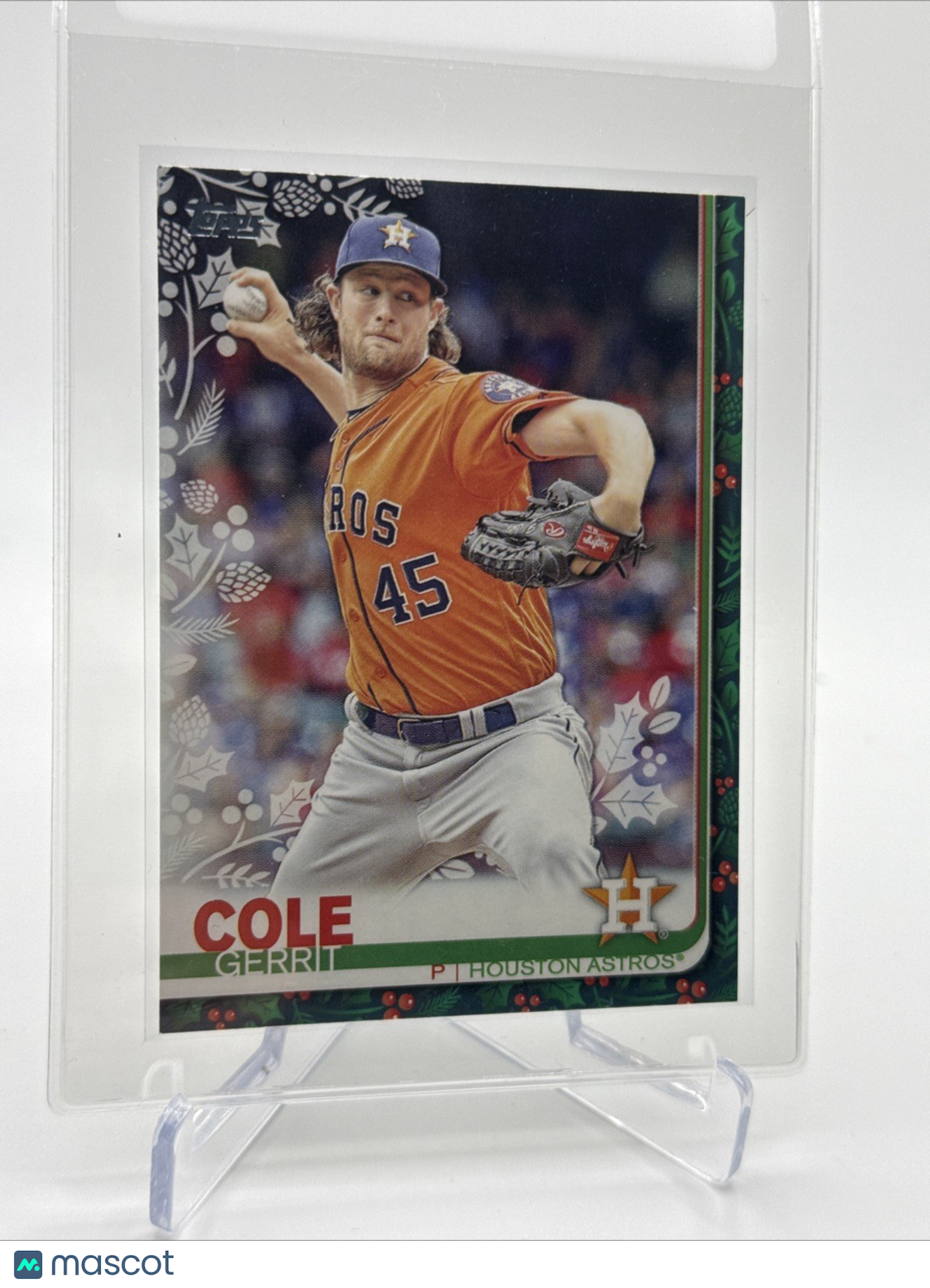 2019 Topps HOLIDAY Gerrit Cole Baseball Card #HW150 Mint FREE SHIPPING