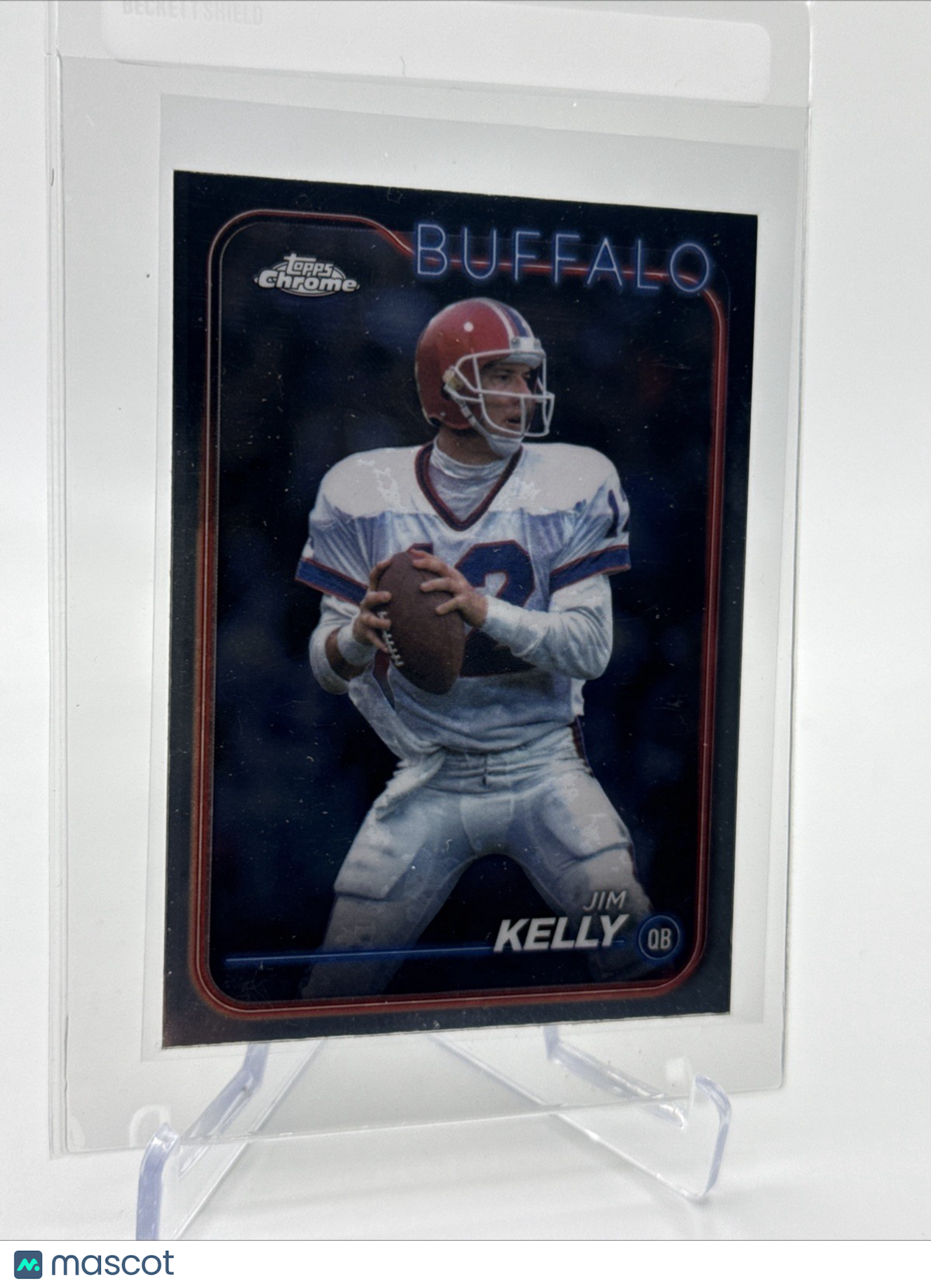 2024 Topps Chrome Jim Kelly Football Card #7 Mint FREE SHIPPING
