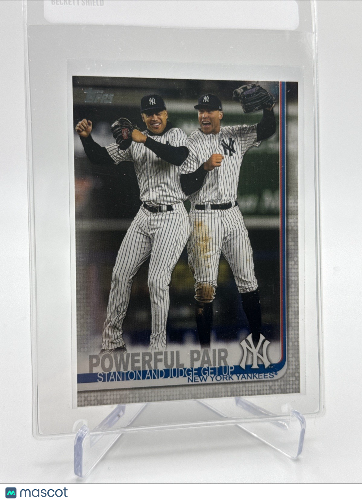 2019 Topps Powerful Pair Baseball Card #444 Mint FREE SHIPPING