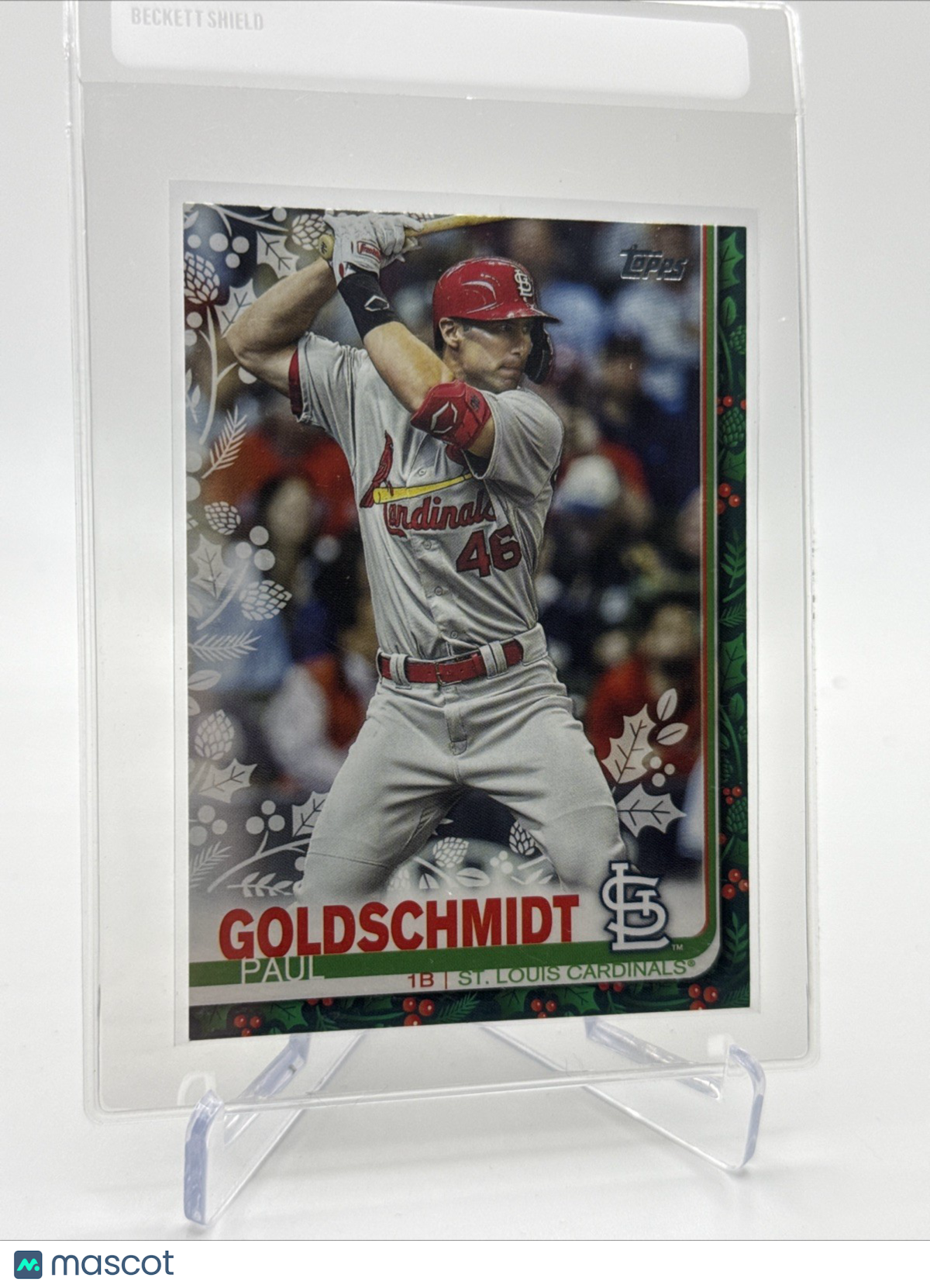 2019 Topps HOLIDAY Paul Goldschmidt Baseball Card #HW83 Mint FREE SHIPPING