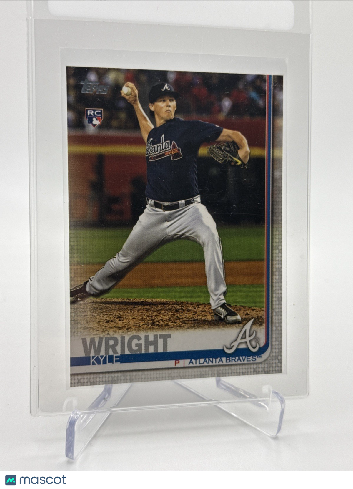 2019 Topps Kyle Wright Rookie Baseball Card #473 Mint FREE SHIPPING