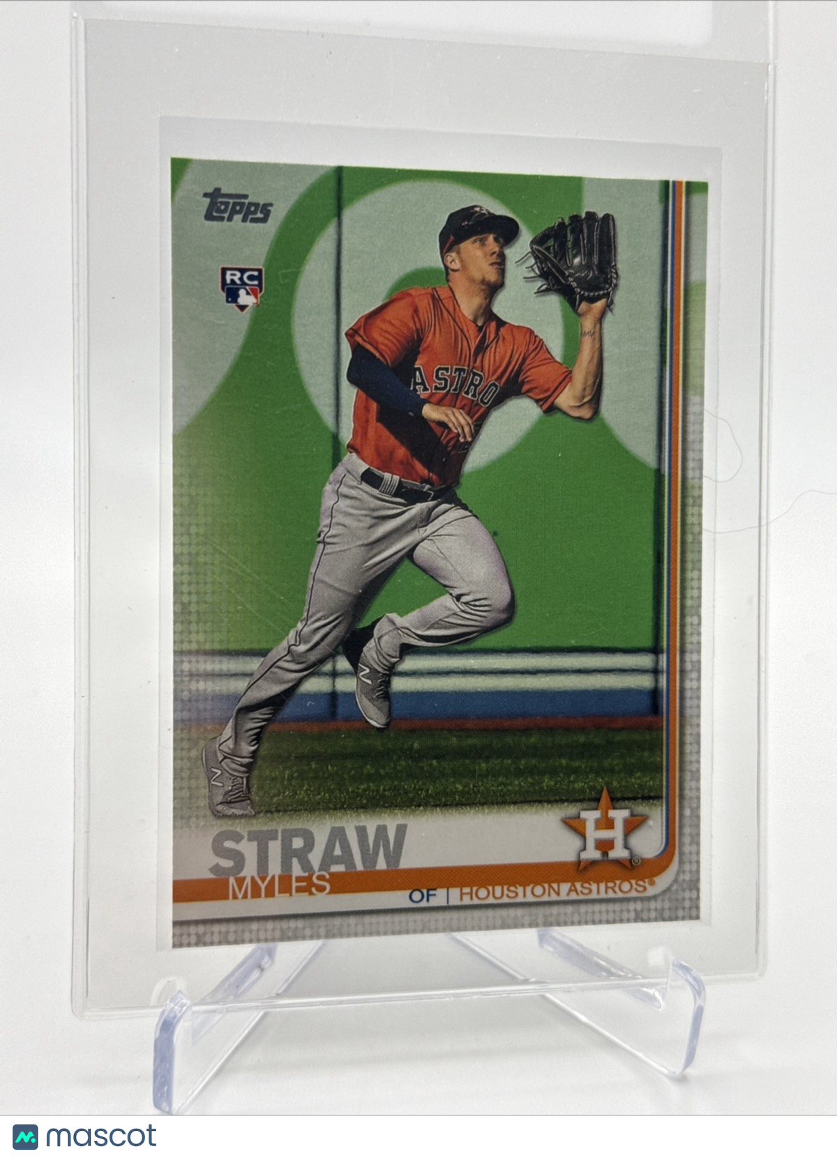 2019 Topps Myles Straw Rookie Baseball Card #629 Mint FREE SHIPPING