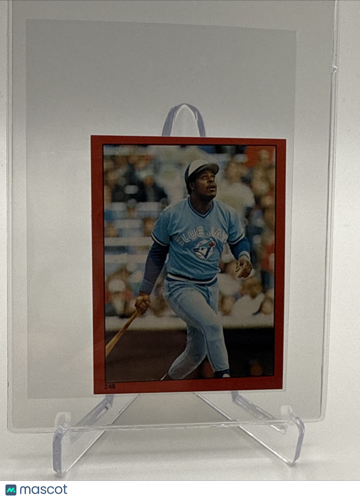 1982 O-Pee-Chee Stickers John Mayberry Baseball Card #248 NM-MT FREE SHIPPING