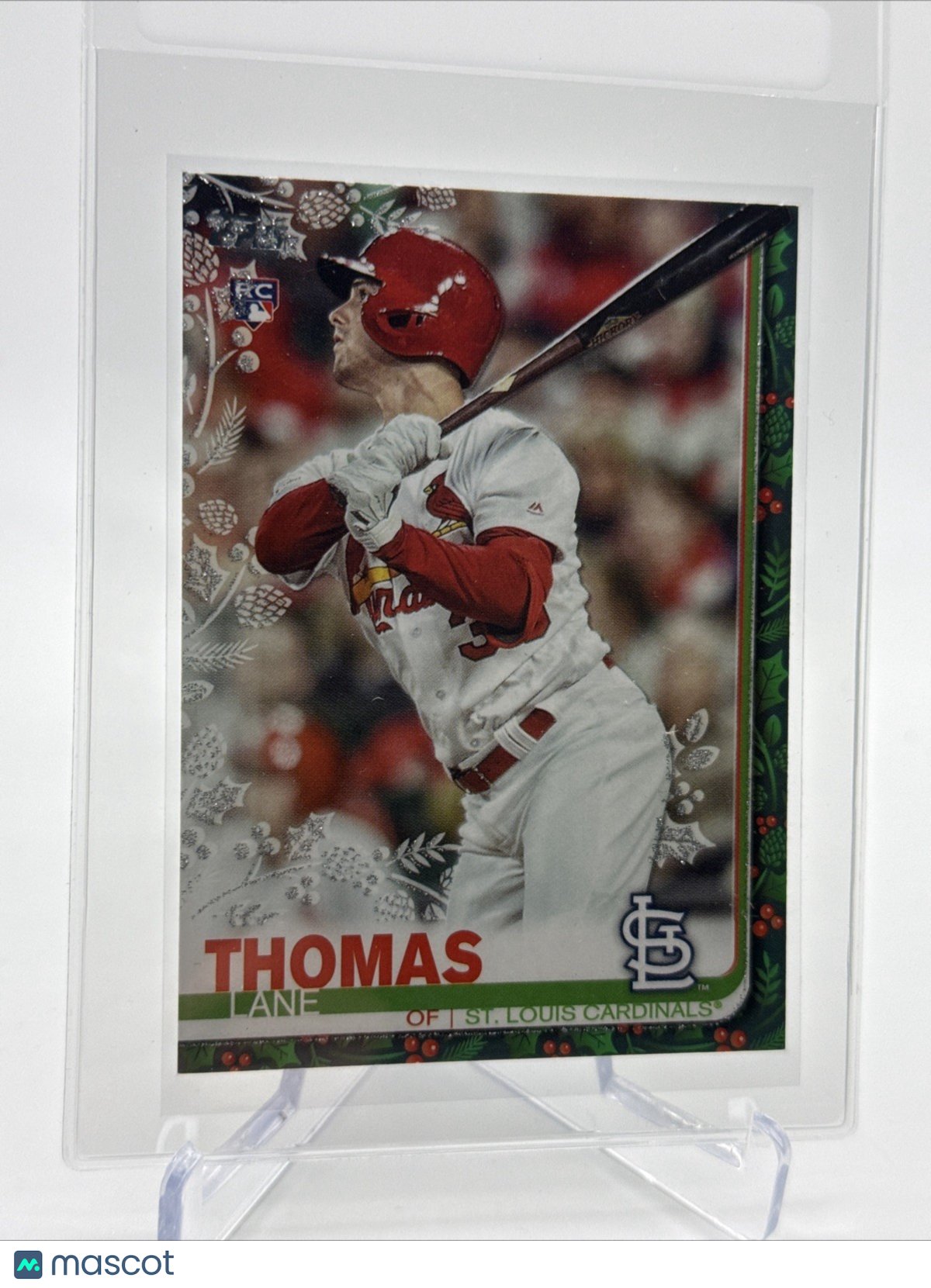 2019 Topps HOLIDAY METALLIC Lane Thomas Rookie Card #HW108 Mint FREE SHIPPING