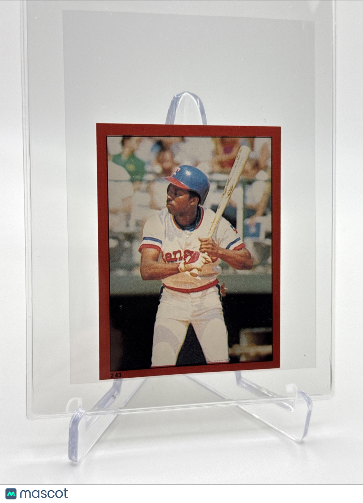 1982 O-Pee-Chee Stickers Mickey Rivers Baseball Card #243 NM-MT FREE SHIPPING