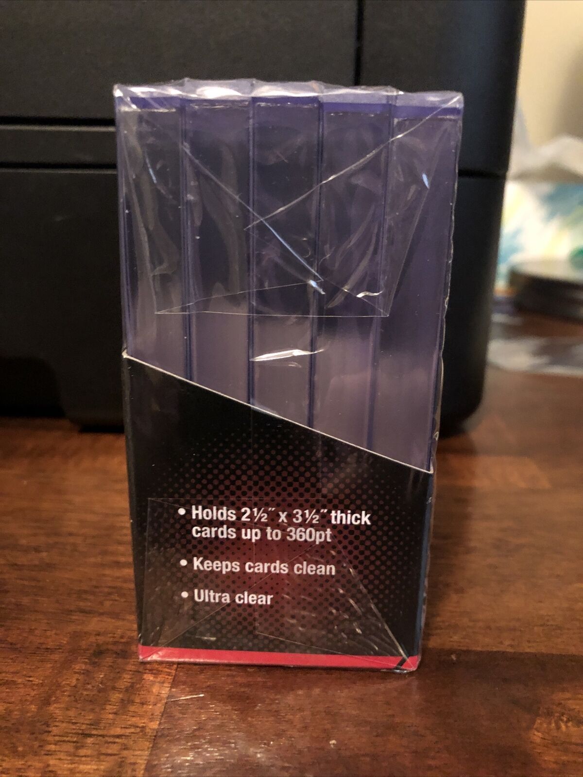 Ultra Pro 3X4 Super Thick Toploaders 1 Pack of 5 for up to 360pt Cards