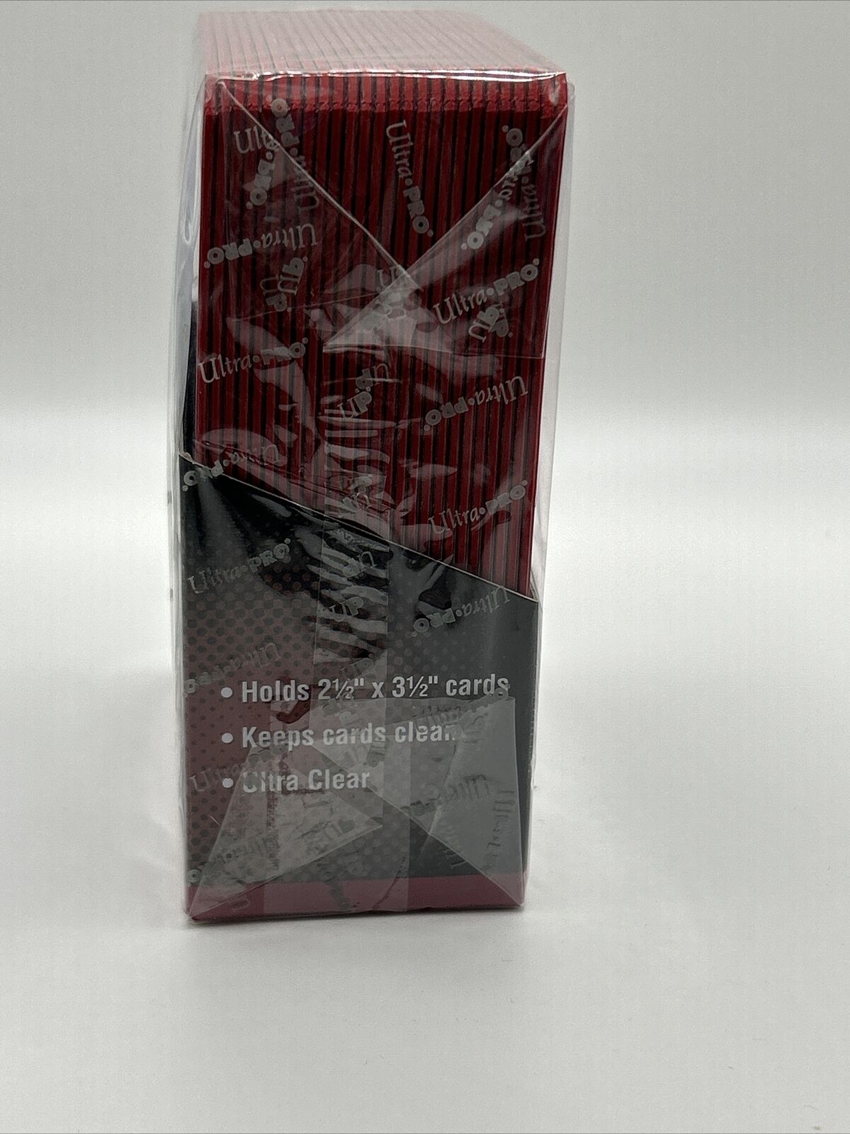 Ultra Pro 3X4 RED BORDER Toploaders 35pt 1 Pack of 25 for Standard Sized Cards