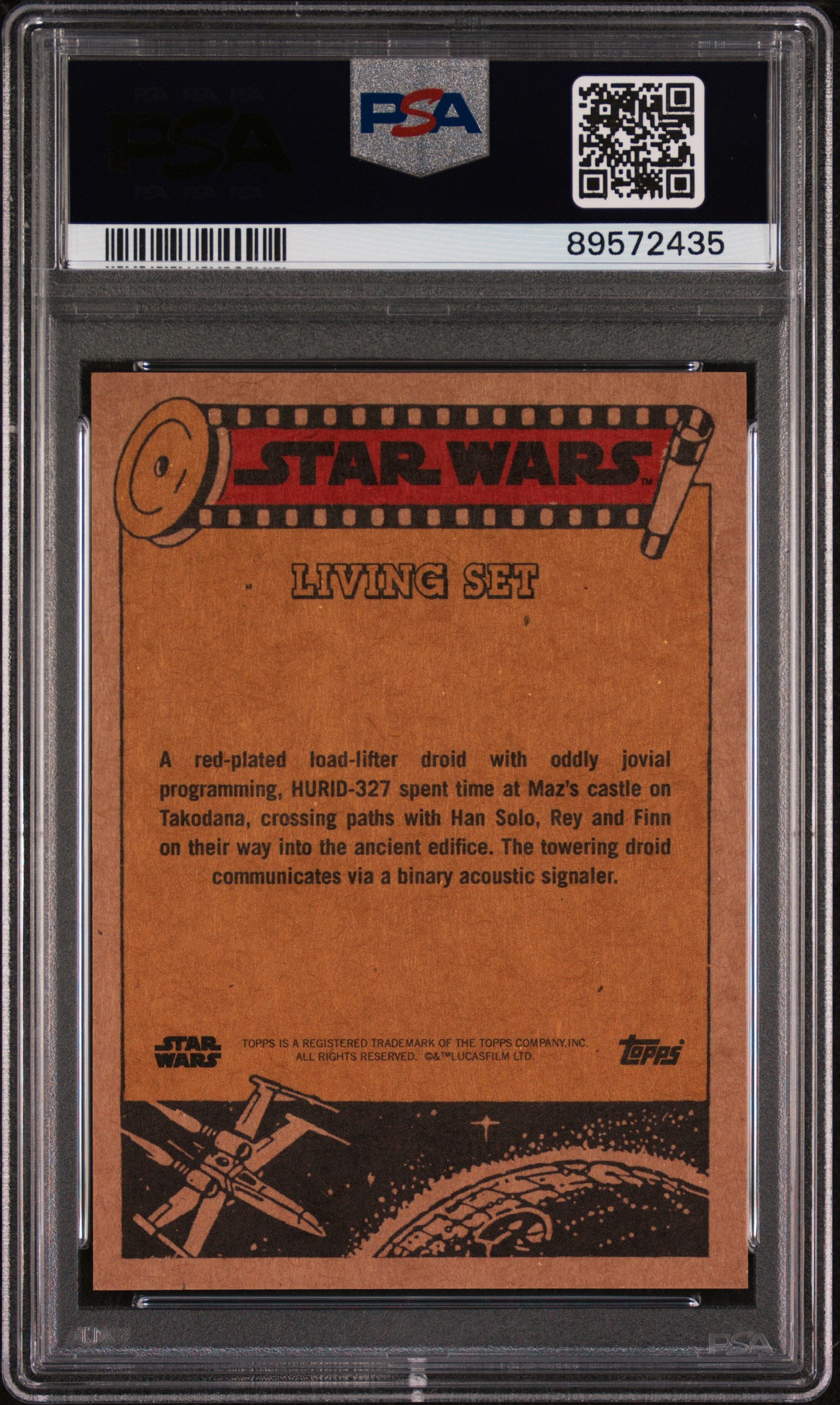 2023 Topps Star Wars Living Hurid-327 #414 PSA 10