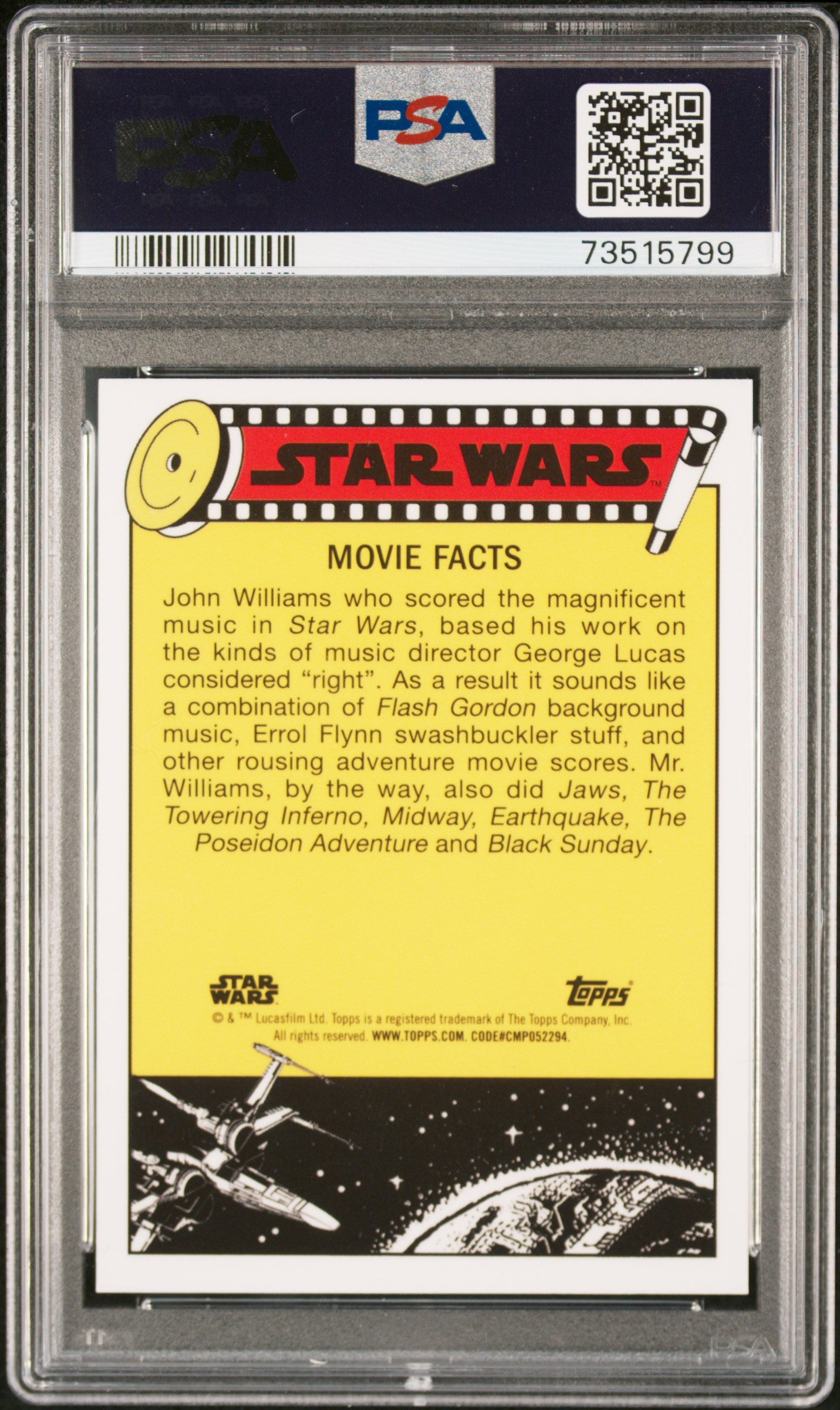 2022 Topps Chrome Sapphire Edition Star Wars R2 Threepio Searches #124 PSA 10