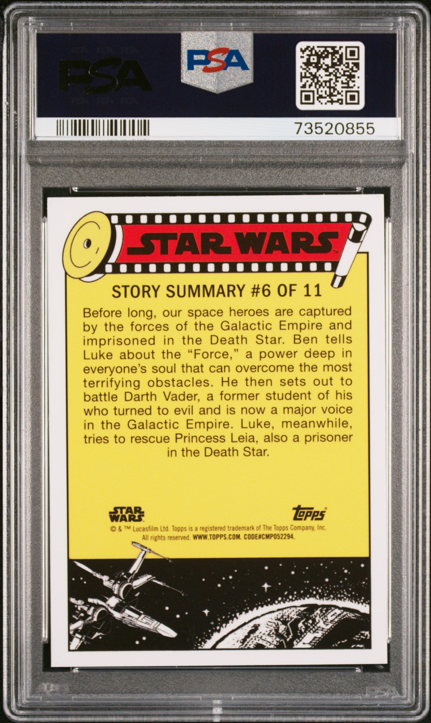 2022 Topps Chrome Sapphire Edition Star Wars Lord Vader’S Guards #32 PSA 10