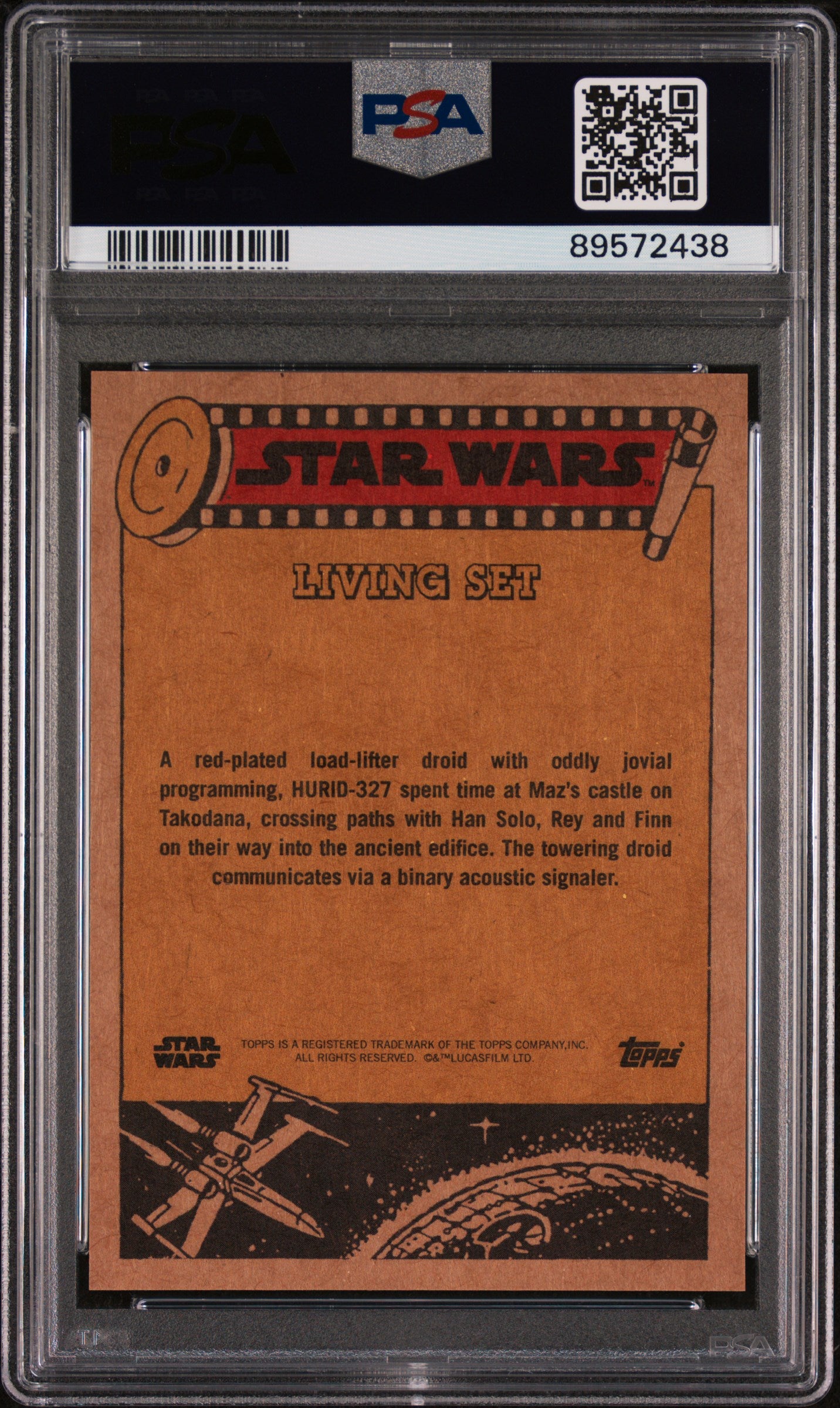 2023 Topps Star Wars Living Hurid-327 #414 PSA 10