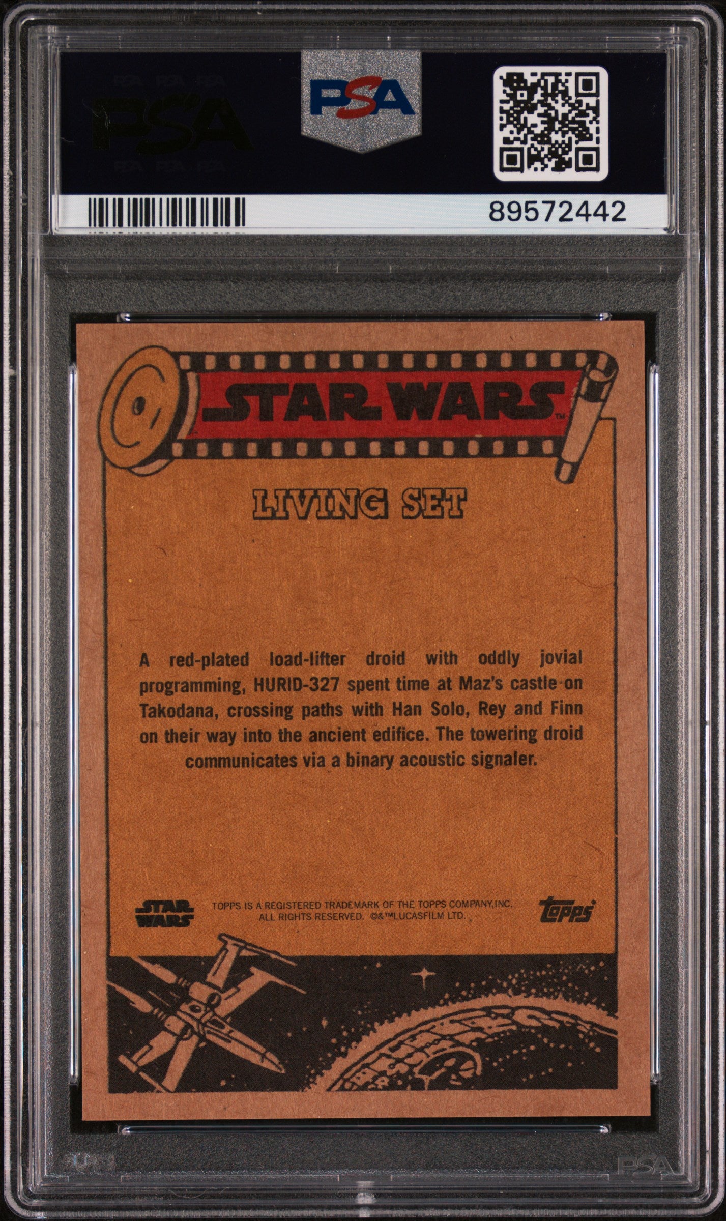2023 Topps Star Wars Living Hurid-327 #414 PSA 10