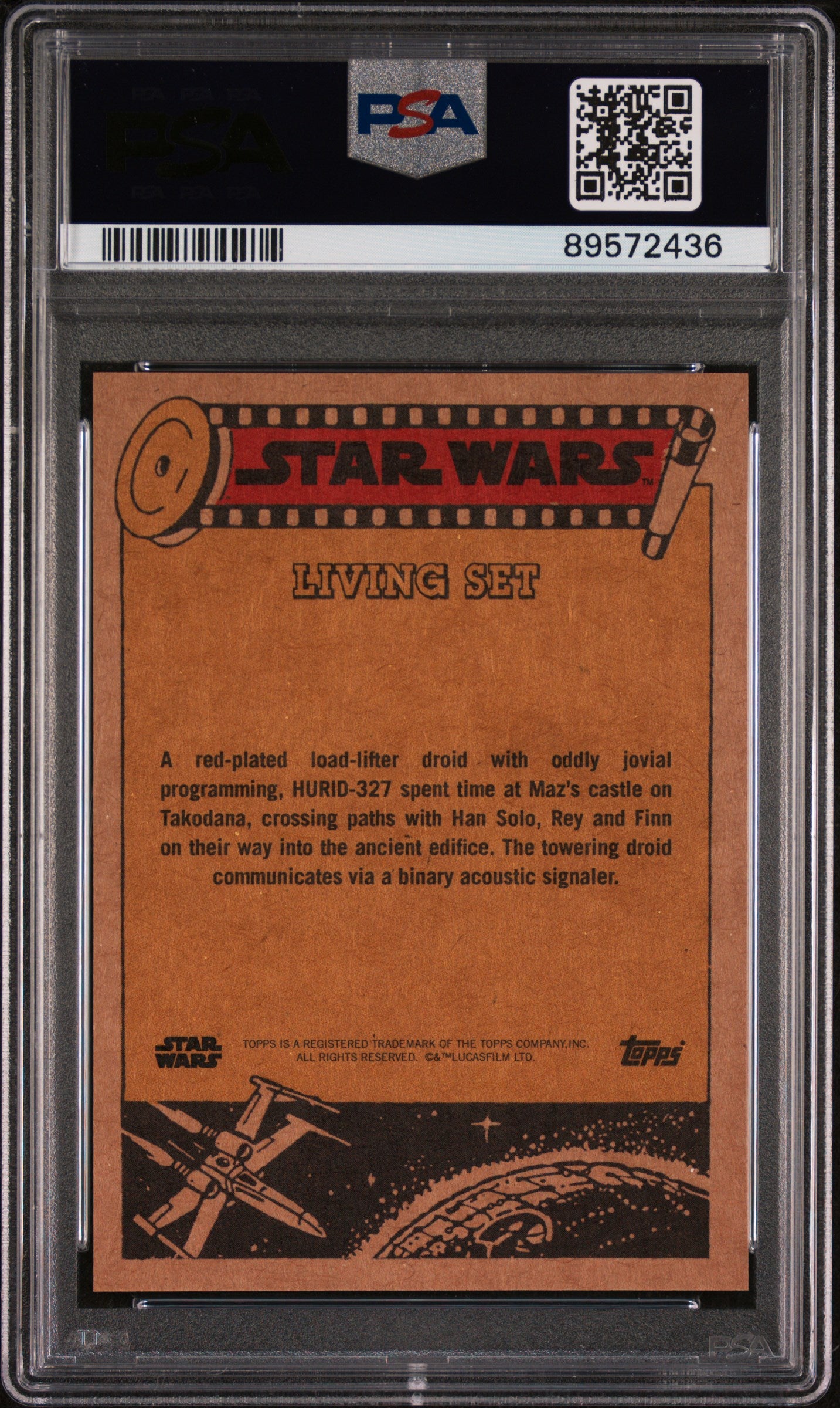 2023 Topps Star Wars Living Hurid-327 #414 PSA 10