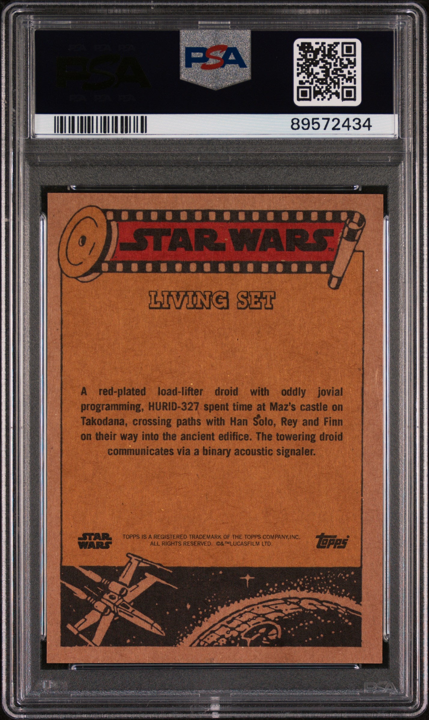 2023 Topps Star Wars Living Hurid-327 #414 PSA 10