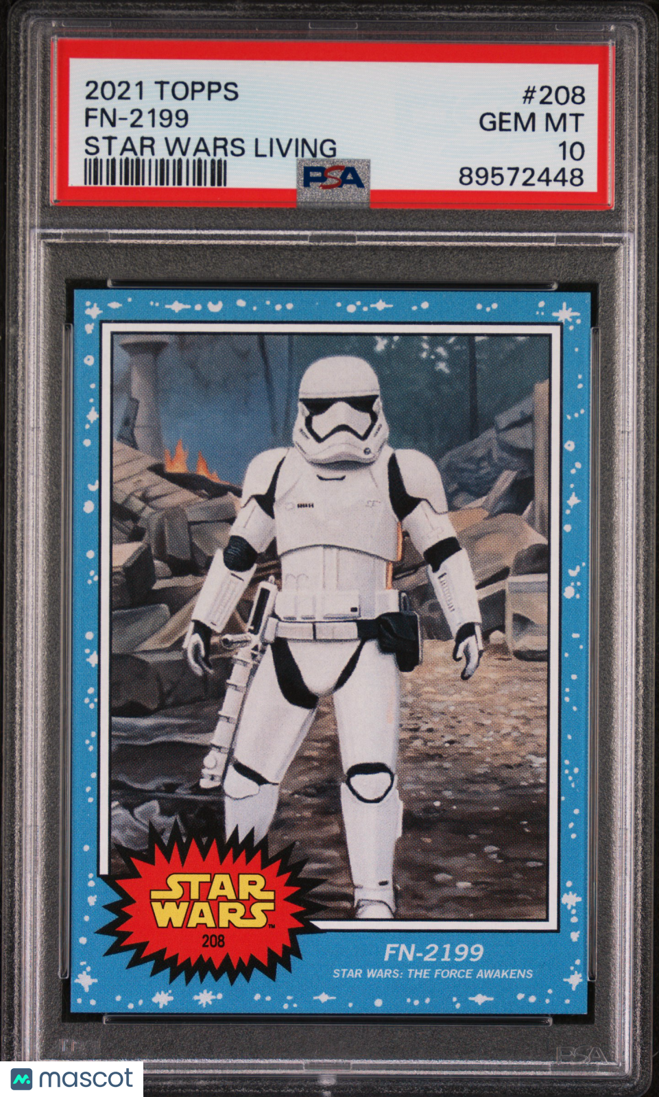 2021 Topps Star Wars Living FN-2199 #208 PSA 10