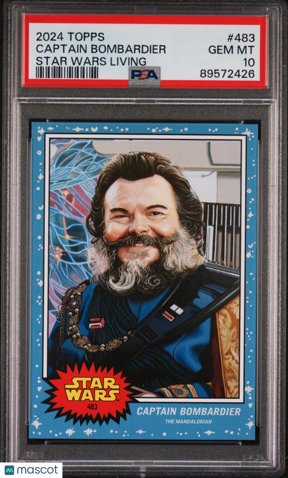 2024 Topps Star Wars Living Captain Bombardier #483 PSA 10