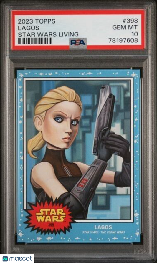 2023 Topps Star Wars Living Set Lagos Card #398 PSA 10 Gem Mint