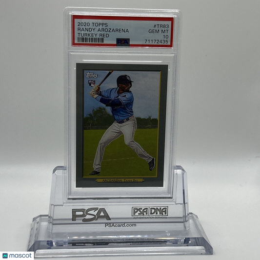 2020 Topps Turkey Red Randy Arozarena Rookie Baseball Card #TR83 PSA 10