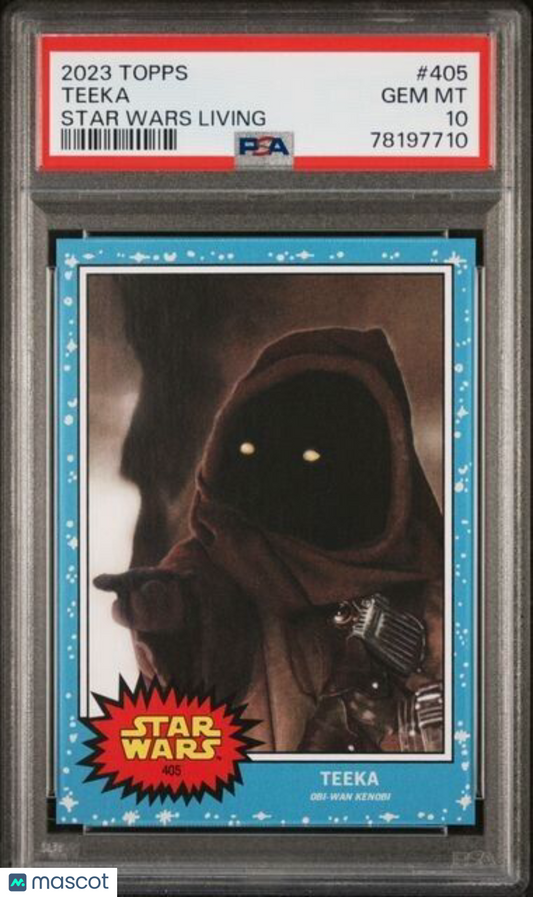 2023 Topps Star Wars Living Set Teeka Card #405 PSA 10 Gem Mint