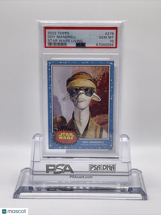 2022 Topps Star Wars Living Set Ody Mandrell Card #276 PSA 10 Gem Mint