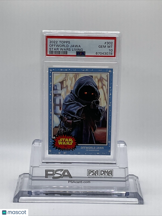 2022 Topps Star Wars Living Set Offworld Jawa Card #302 PSA 10 Gem Mint