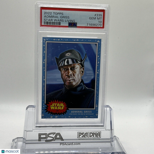 2022 Topps Star Wars Living Set Admiral Griss Card #335 PSA 10 Gem Mint