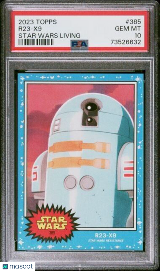 2023 Topps Star Wars Living Set R23-X9 Card #385 PSA 10 Gem Mint