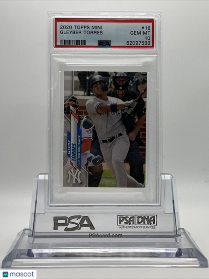 2020 Topps On Demand Mini Gleyber Torres Baseball Card #16 PSA 10