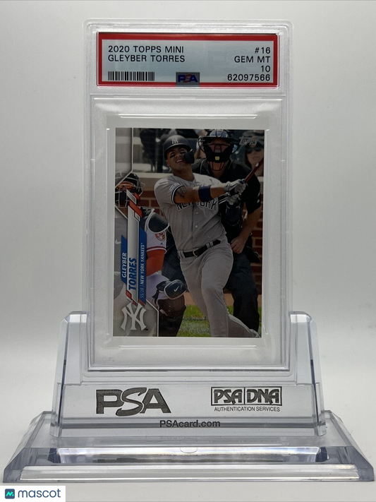 2020 Topps On Demand Mini Gleyber Torres Baseball Card #16 PSA 10