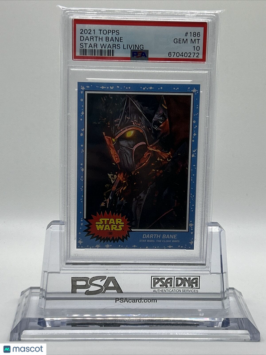 2021 Topps Star Wars Living Set Darth Bane Card #186 PSA 10 Gem Mint