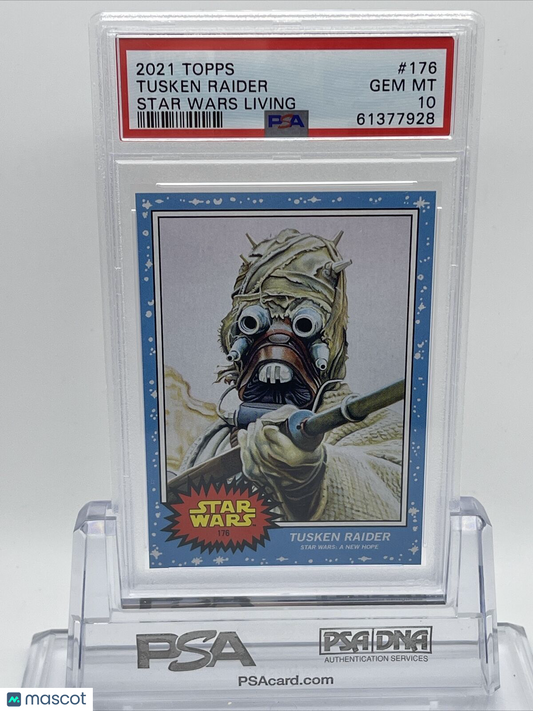 2021 Topps Star Wars Living Set Tusken Raider Card #176 PSA 10 Gem Mint