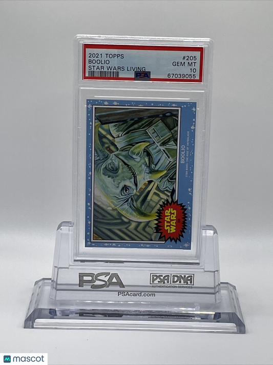 2021 Topps Star Wars Living Set Boolio Card #205 PSA 10 Gem Mint