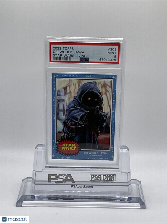2022 Topps Star Wars Living Set Offworld Jawa Card #302 PSA 9 Mint
