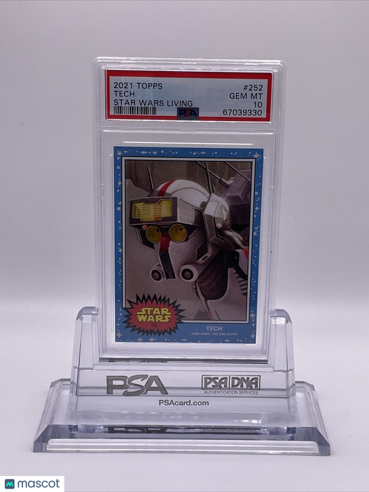 2021 Topps Star Wars Living Set Tech Card #252 PSA 10 Gem Mint