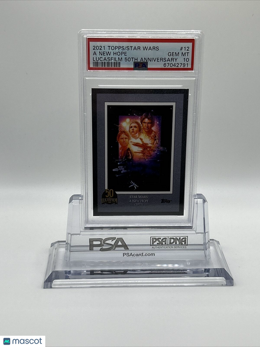 2021 Topps Star Wars Lucasfilm 50th Anniversary A New Hope #12 PSA 10