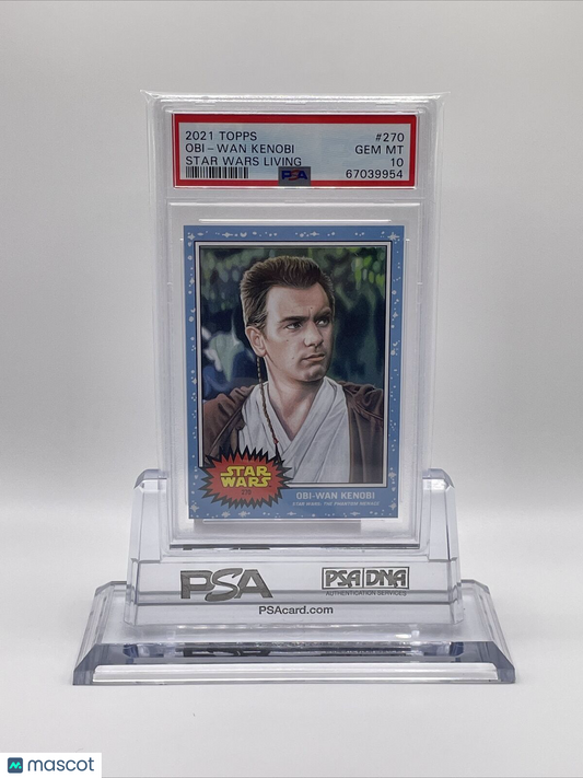 2021 Topps Star Wars Living Set Obi-Wan Kenobi Card #270 PSA 10 Gem Mint