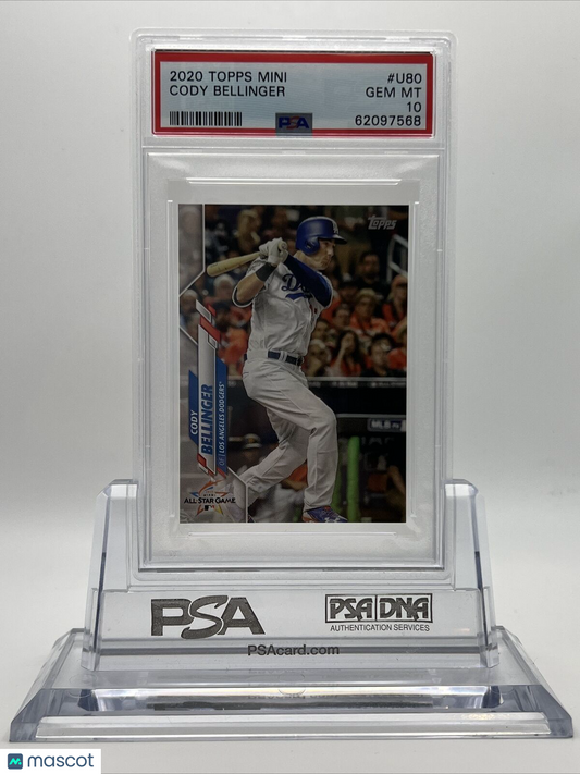 2020 Topps On Demand Mini Cody Bellinger Baseball Card #U80 PSA 10