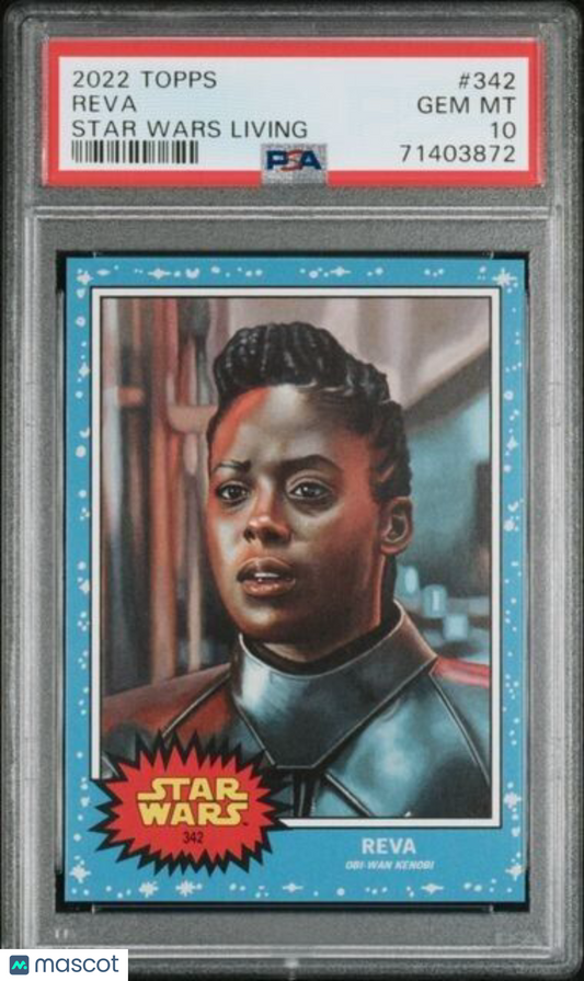 2022 Topps Star Wars Living Set Reva Card #342 PSA 10 Gem Mint