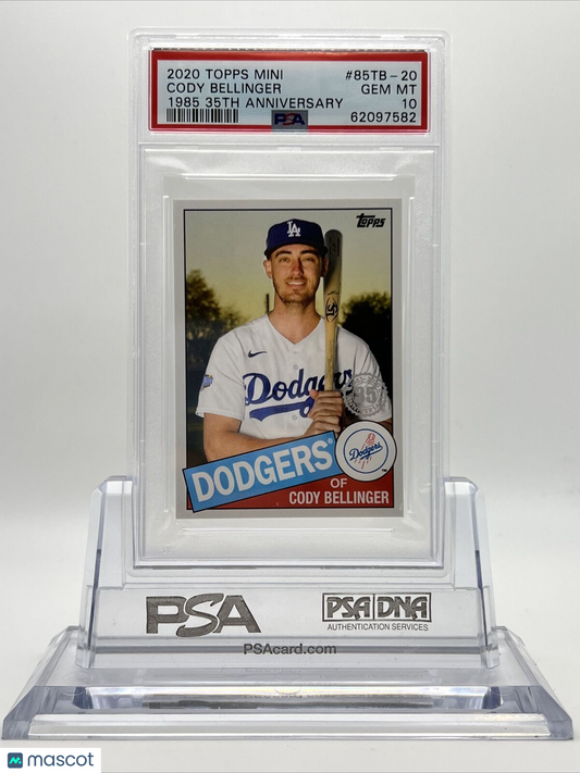 2020 Topps On Demand Mini 1985 35th Anniversary Cody Bellinger #85TB-20 PSA 10