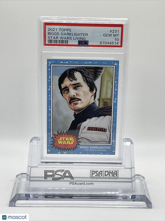 2021 Topps Star Wars Living Set Biggs Darklighter Card #231 PSA 10 Gem Mint