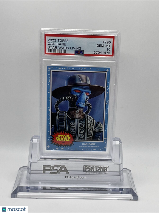 2022 Topps Star Wars Living Set Cad Bane Card #290 PSA 10 Gem Mint