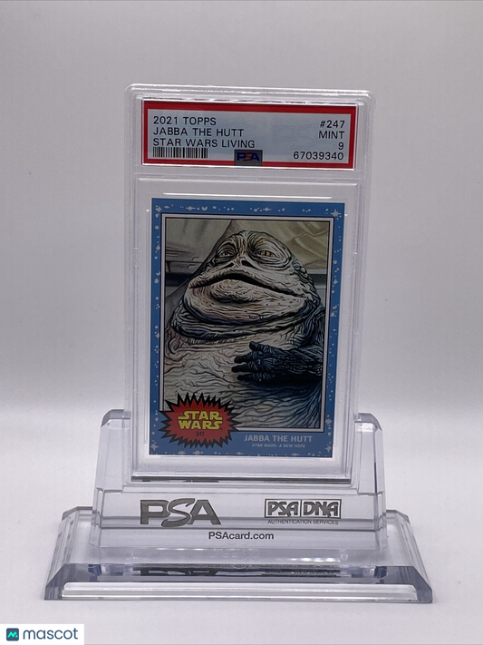 2021 Topps Star Wars Living Set Jabba the Hutt Card #247 PSA 9 Mint