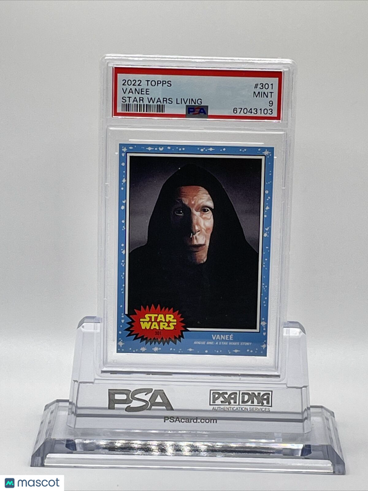 2022 Topps Star Wars Living Set Vanee Card #301 PSA 9 Mint