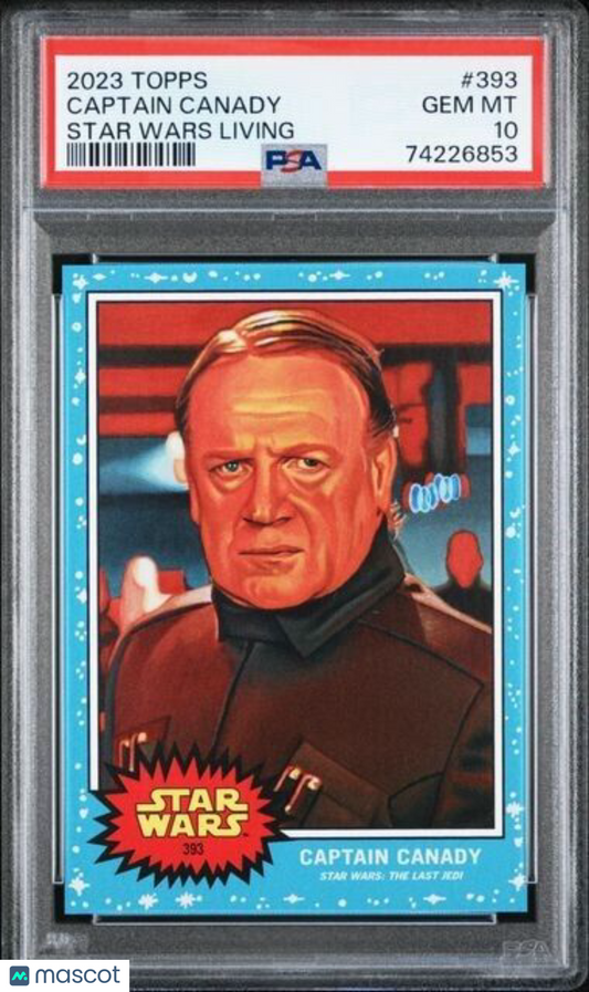 2023 Topps Star Wars Living Set Captain Canady Card #393 PSA 10 Gem Mint