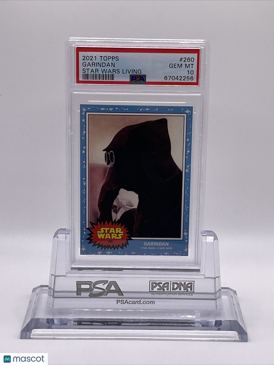2021 Topps Star Wars Living Set Garindan Card #260 PSA 10 Gem Mint