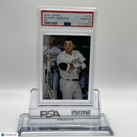 2020 Topps Ramon Laureano SP Baseball Card #179 PSA 10 Gem Mint