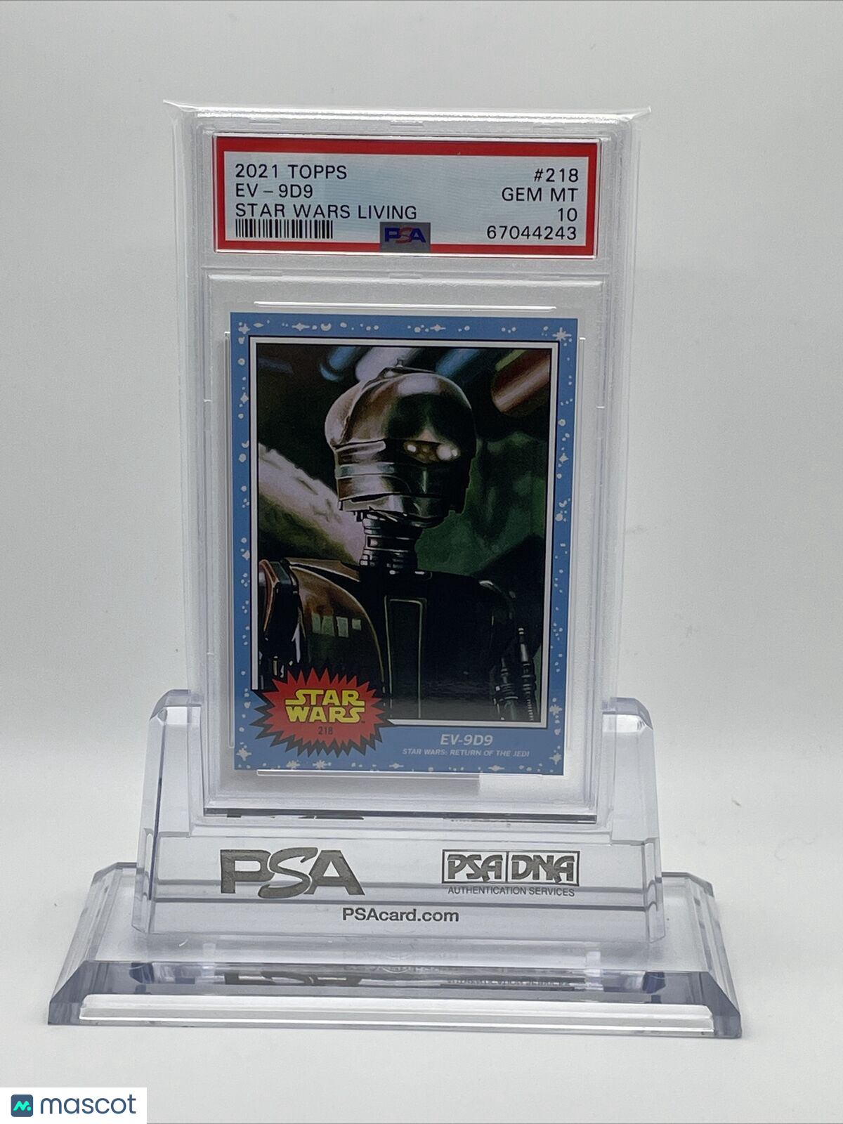 2021 Topps Star Wars Living Set EV-9D9 Card #218 PSA 10 Gem Mint